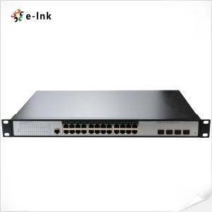 China L3 Managed Switch with 24 10/100/1000BASE-T PoE Ports + 4 10G SFP Ports wholesale