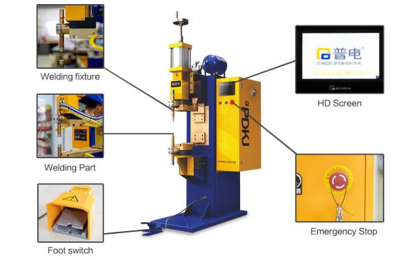 CCC 450KVA Projection Welding Machine DTB Stainless Steel Spot Welder Metal