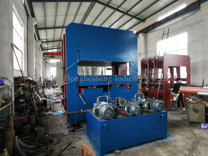 1200x1200 1000T Forklift Tyre Tube Making Machine Solid Tire Vulcanizing Press CE ISO