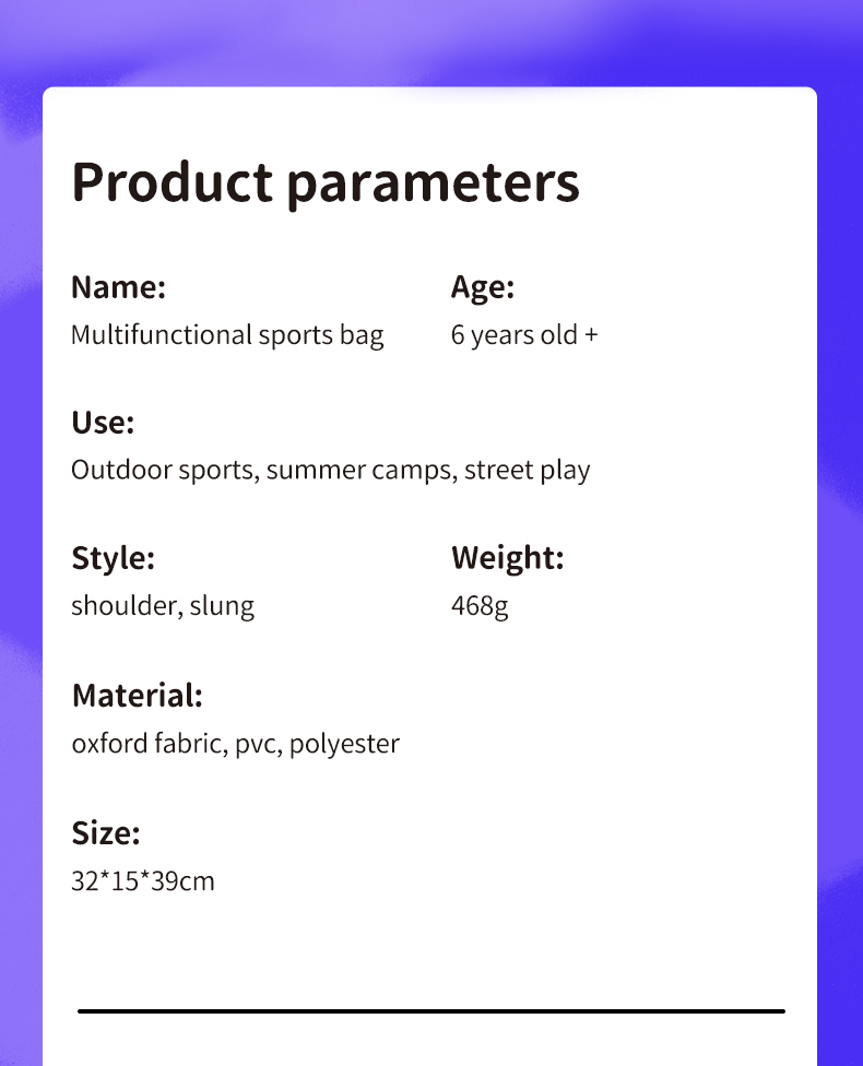 Oem Odm High Capacity Kids Basketball Backpackback To School Kids Childrens Backpack