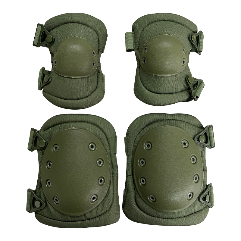 Flexible Hard Shell Knee and Elbow Pads for Outdoor Sports Performance Enhancement