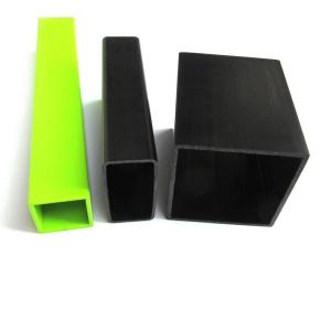 China Rigid PVC Customized Size Square Tube Hollow Channel wholesale
