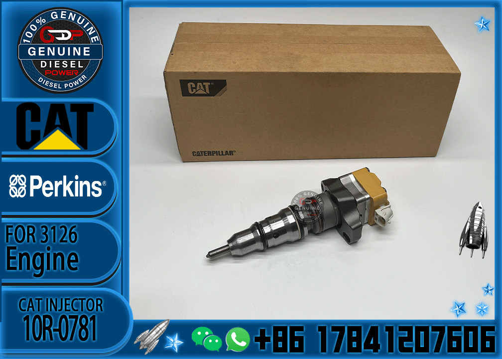 Cat engine diesel injector 177-4754 177-4752 177-0199 10R-0781 10R-0781 for caterpillar 3126 cat injectors