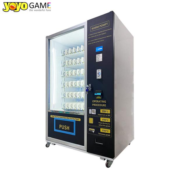 Quality 24 Self-Service Easy Touch Screen Smart Grave Candle Vending Machine for Sale Europe Accept Card Reader for sale