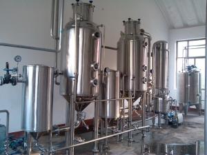 China 10-100kw External Circulation Vacuum Evaporator For Juice /Beverage Plant wholesale