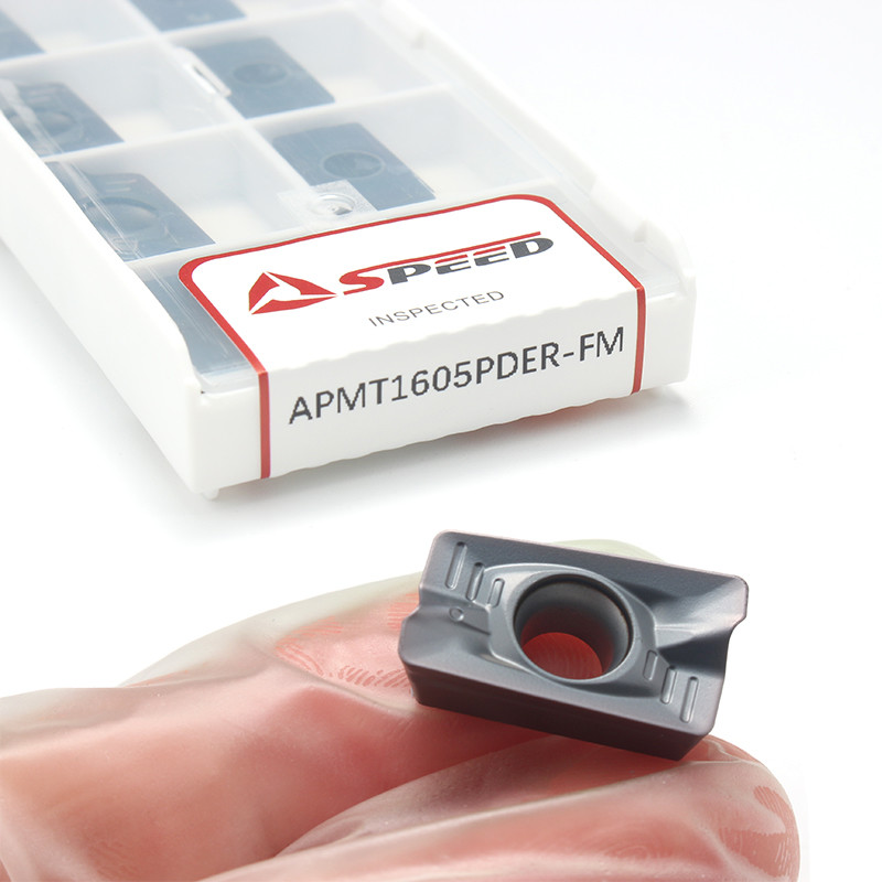 Metalworking Carbide Milling Insert Pvd Coating APMT1605/APMT160404/APMT160416/APMT160420/APMT160430R