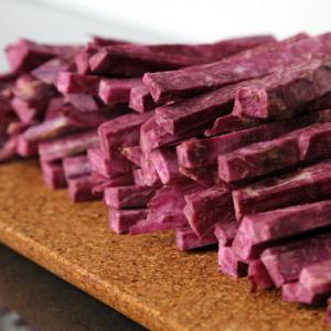 China IQF Frozen Purple Sweet Potato Strip wholesale