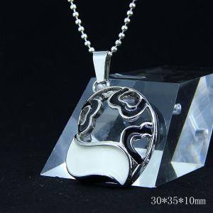 China Fashion Ladies Women Girls Stainless Steel Loving Heart Shapped Necklace Pendant LPH168-1 wholesale
