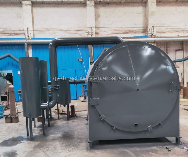 Continuous Charcoal Production from Coconut Shell with Wood Sawdust Pyrolysis Furnace