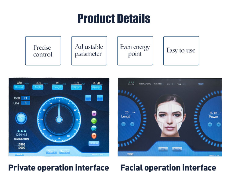 2 in 1 Facial Vaginal Tightening Machine 50Hz / 60Hz Energy Type