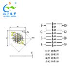 200W RGBW COB LED Chip 4026 4 Colors Super Lighting LED DC28V