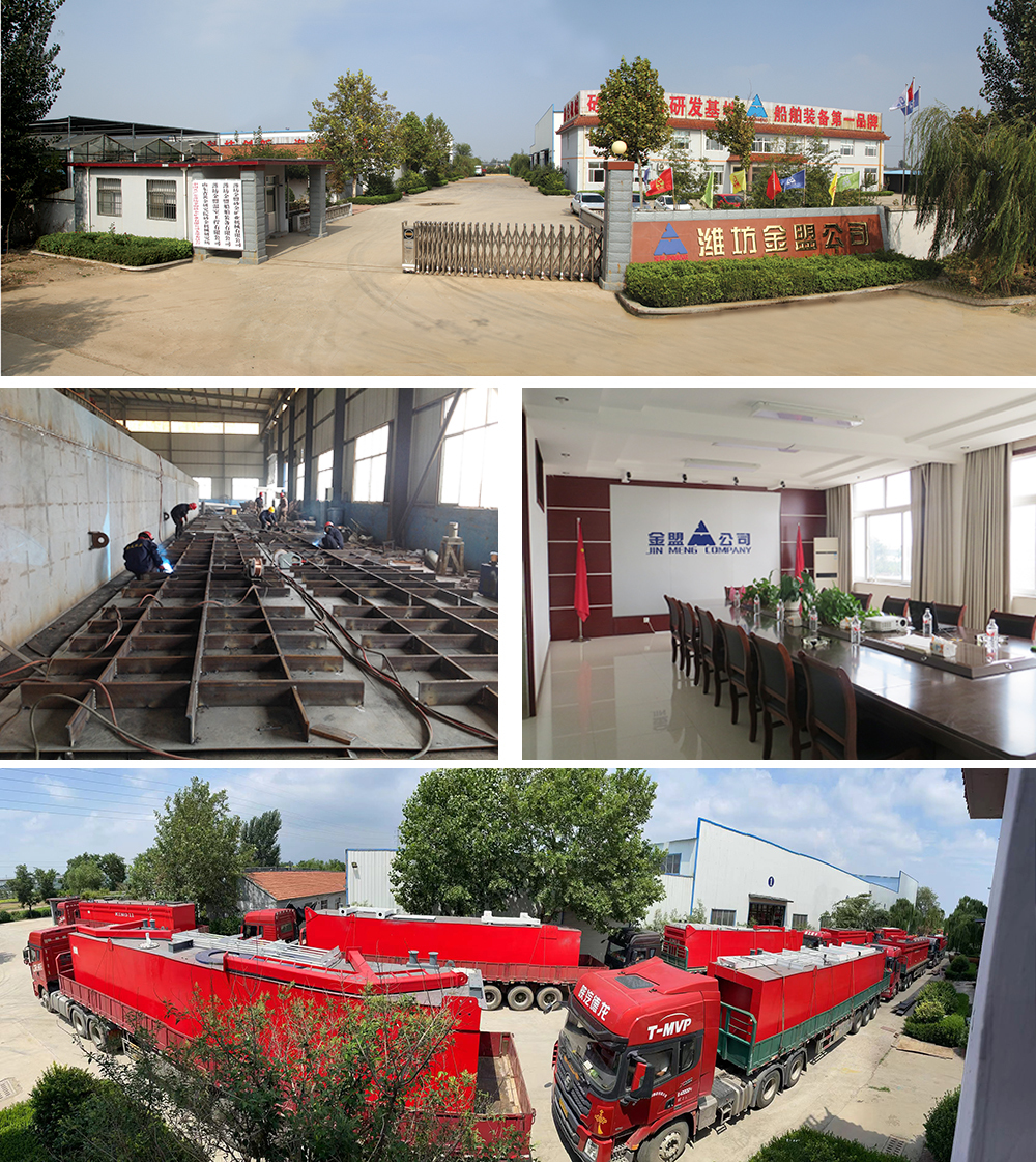 Weifang Jin Meng Dredger Company Workshop
