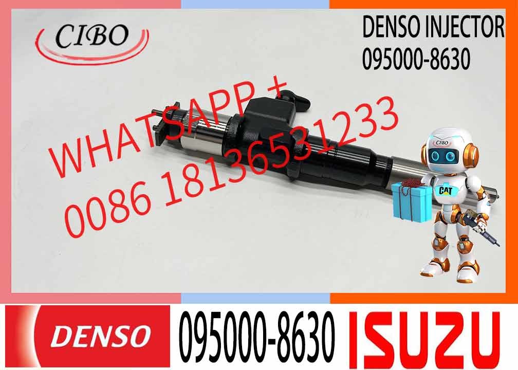 Denso Fuel Injectors Assy 095000-8630 095000-8631 095000-8632 095000-8633 8-98139816-0