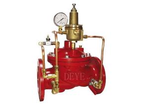 China Cast Ductile Iron Pressure Released Control Valve With Brass Fittings wholesale