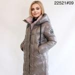 FODARLLOY Wholesale ladies warm hooded cotton-padded clothes slim long down