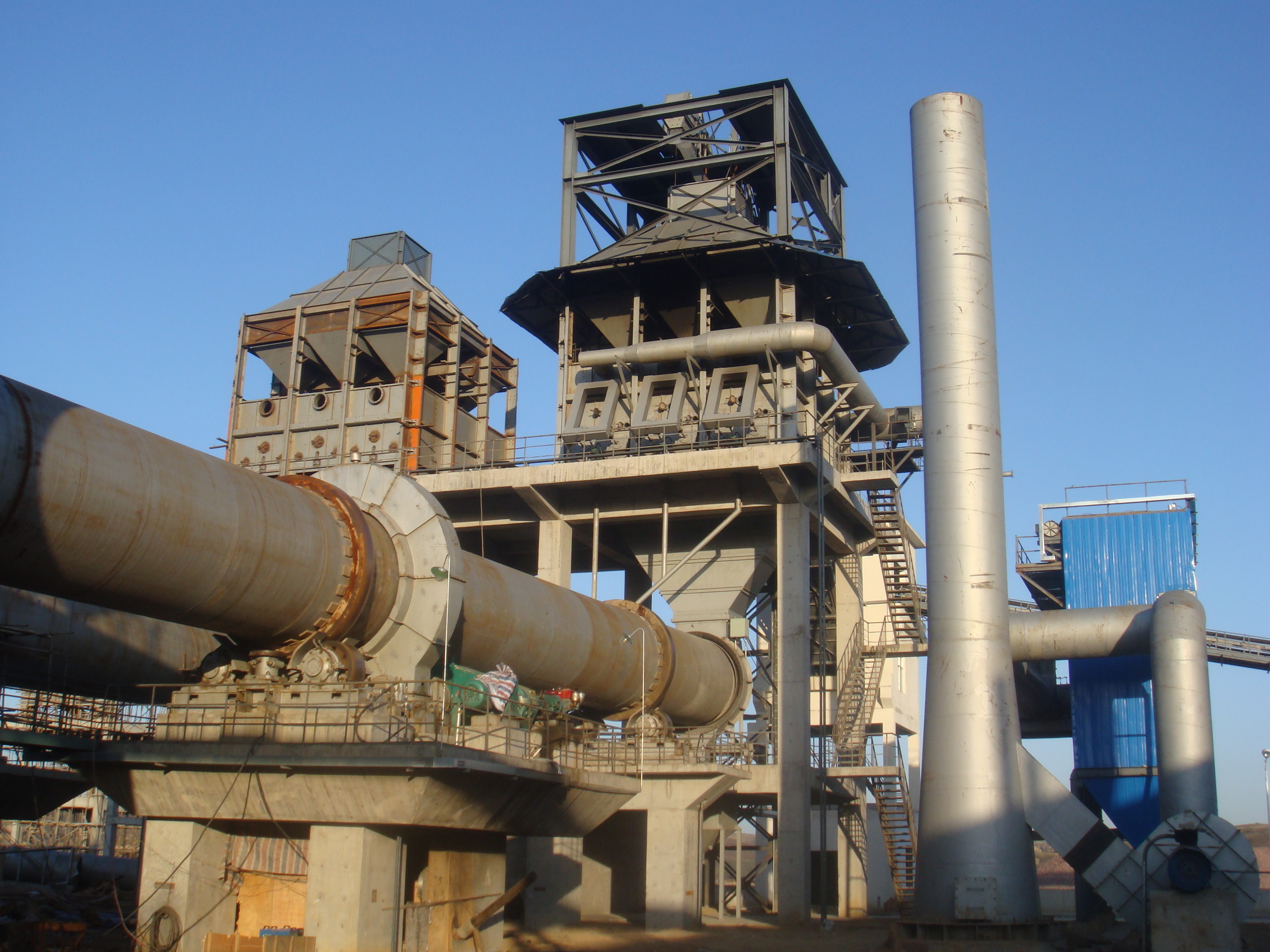 Dust Collecting 1000TPD Active Lime Production Line