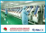 Cross Lapping 45Gsm Hygeian Spunlace Nonwoven Fabric For Baby Wipes , comfortabl