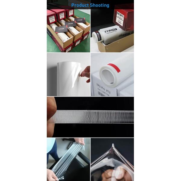 8.5mil Self Healing TPU MX85 Soft Transparent Car Protective Film 1.52 X 15m