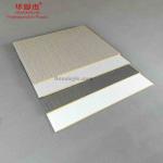 Antiseptic Wpc Wall Panel 600mm Width Polymer Bamboo Fiber