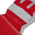 Soft Lining Leather Heat Resistant Gloves , Forge Mig Fireplace High Temperature
