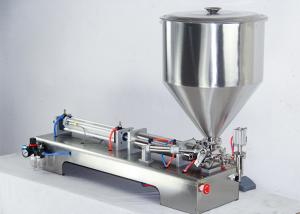 China Adjustable Semi Automatic Filling Machine , Glass Milk Bottle Filling Machine wholesale