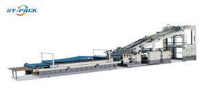 China 150-800g/M2 Paper Plate Flute Lamination Machine 6000pcs/Min wholesale