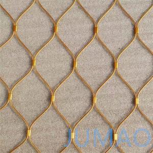 China Antifalling 304 Stainless Steel Wire Rope Mesh Net Cable Flexible wholesale