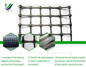 China Special Polypropylene Biaxial Geogrid For Soil Erosion Prevention wholesale