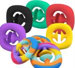 Stress Relief Popper Snapper Fidget Toy 41g Silicone Material