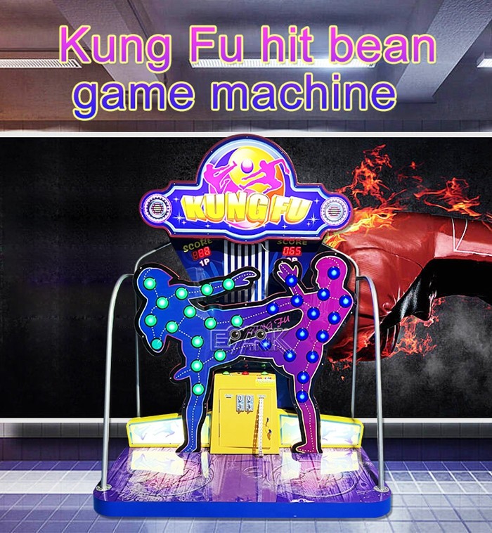 Arcade Redemption Prize Game Machine Kung Fu Hit Bean Game Equipment