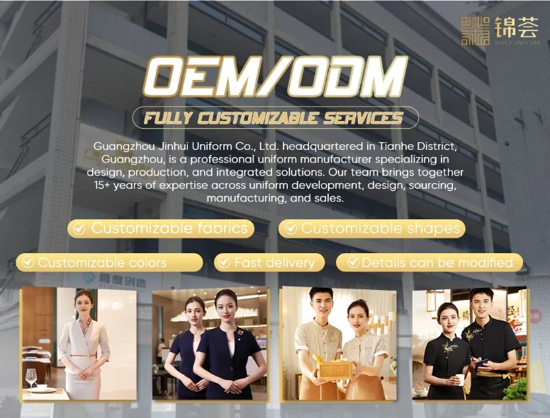 Classic Fashionable Clothes Manufacturers Waiter Uniform for Hotels