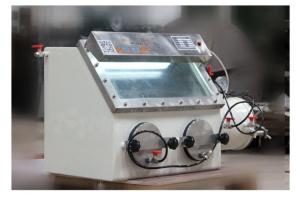 China Heavy Duty Vacuum Inert Glove Box , Stainless Steel Isolation Glove Box MTSTX1 wholesale