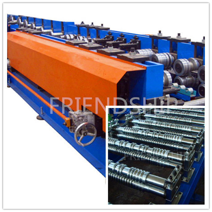 25m/min  Cable Tray Roll Forming Machine With Automatic Punching & Cuting Machines