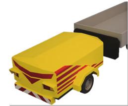 China 2878*2006*1260mm Benkei Truck Mounted Attenuator wholesale