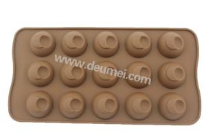 China Guangdong Province Wholesale Unique Design Silicone Sphere Chocolate Mold wholesale