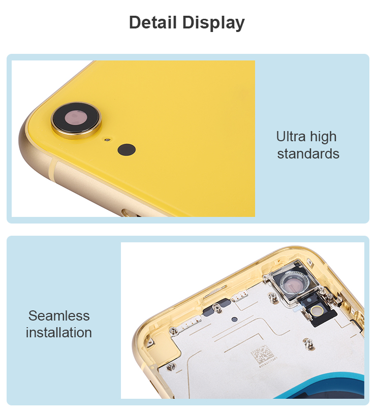 Back Cell Phone Housing Cover Replacement For Iphone 8plus X Xr Xs Xsmax