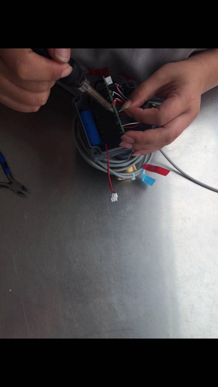 Water Flow Meter Ultrasonic Level Sensor , Smart Rs485 Modbus Waterproof Ultrasonic Sensor