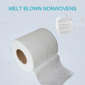 China Disposable masks Non Woven Filter Fabric , 25g 175mm Non Woven Polypropylene Material wholesale