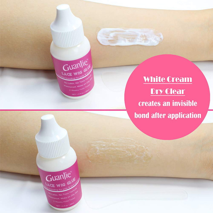 Multi Colors Hair Styling Glue For Wig Front Clear Bond Sweat Proof Customize