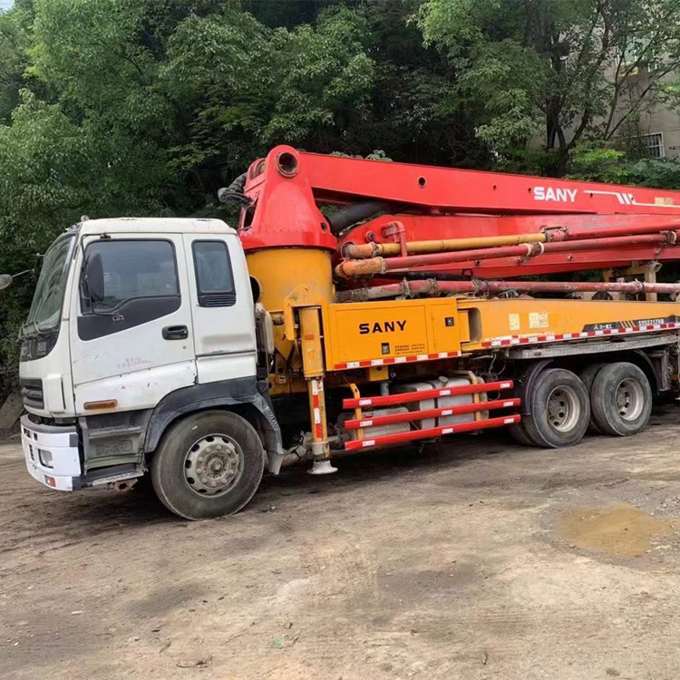37 Meter Used Truck Concrete Pump Truck Mounted SYG5360THB 49