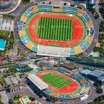 Esp Semi-Prefabricated Rubber Running Track for Sports Centers Complex Stadiums