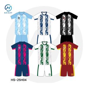 China 140gsm Fabric Weight Football Jersey Custom Color Lightweight Design for Victory wholesale