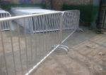 Hot dipped galvanized concert crowd control barrier for sale