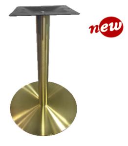China Stainless Steel Table Legs / Hospitality Table Base With Copper Finish 2109-GD wholesale