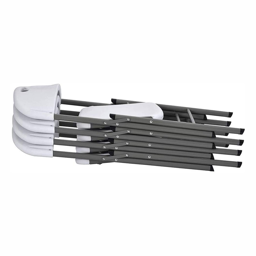 Lightweight Waterproof Plastic Folding Patio Chairs For Outdoor Picnic