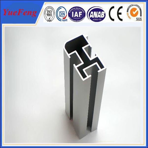 Good!Aluminium industry extrusion profiles, silver anodized profil aluminum per