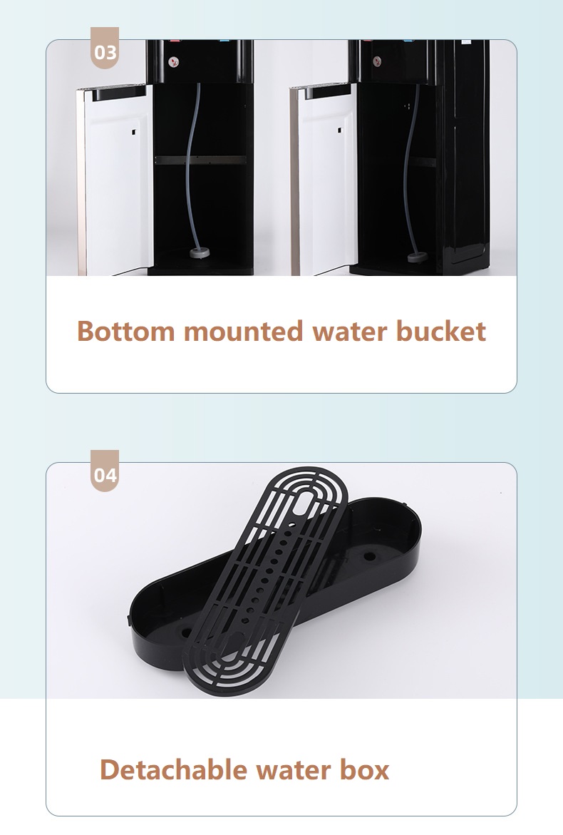 Home Office Tea Bar Silent Heating And Cooling Dual-Purpose Water Dispenser for Hotel