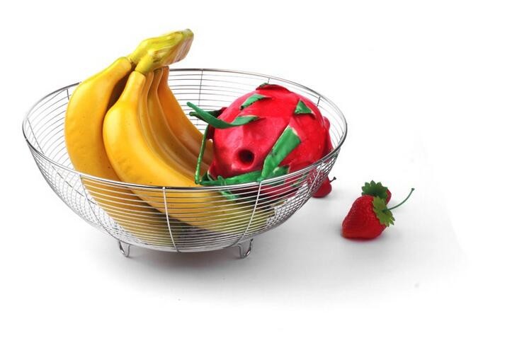 Metal Wire Mesh Perforated Baking Tray Hanger Fruit Vegetable Basket Anti Rust