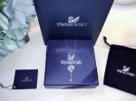 18K Gold Branded Silver Jewelry Heart Lock Necklace Key Pendant