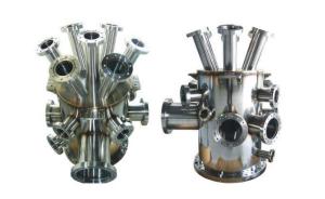China PVD Vacuum Coating Cavity Welding UHV Vacuum Chamber custom wholesale